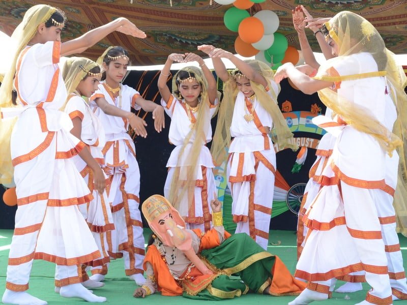 Independence Day celebration at Dunes Academy