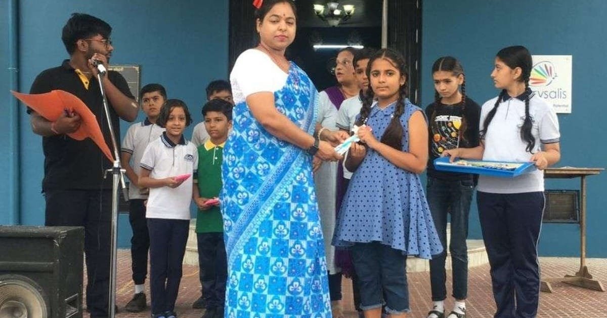 Examination grading results and prize distribution at Dunes Academy Phalodi