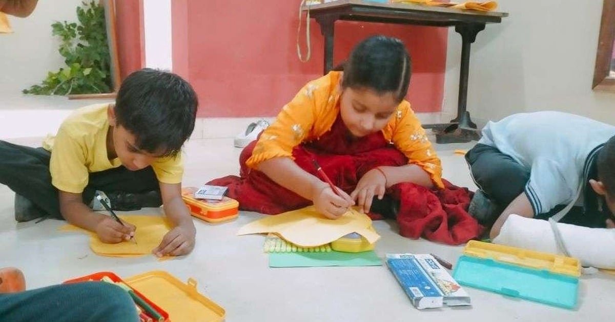 Primary art class Dunes Academy gallery