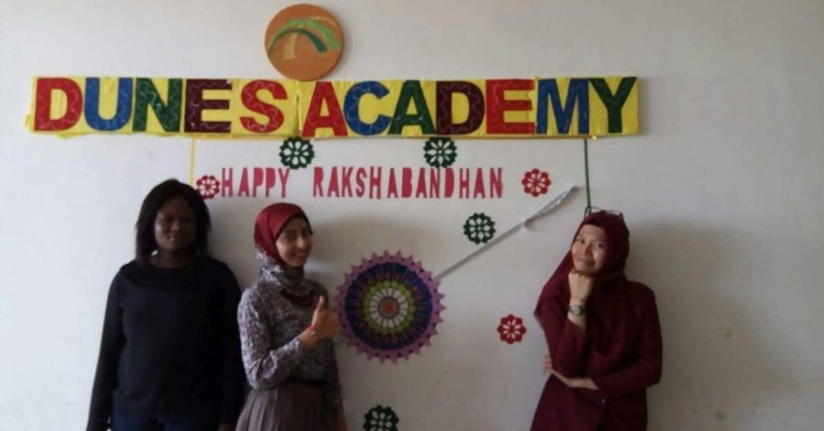 Raksha Bandhan celebration Dunes Academy events gallery