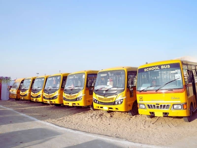 School transport Dunes Academy campus gallery