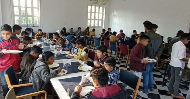 Lunch Time at Dunes Academy
