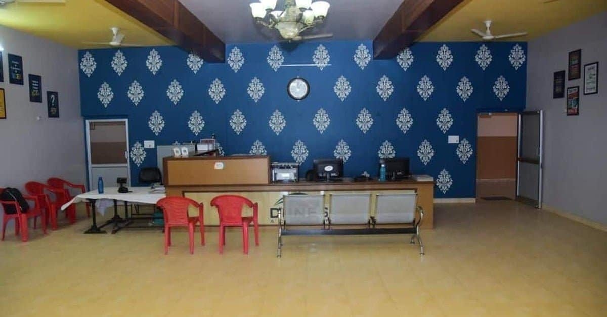 School reception area at Dunes Academy