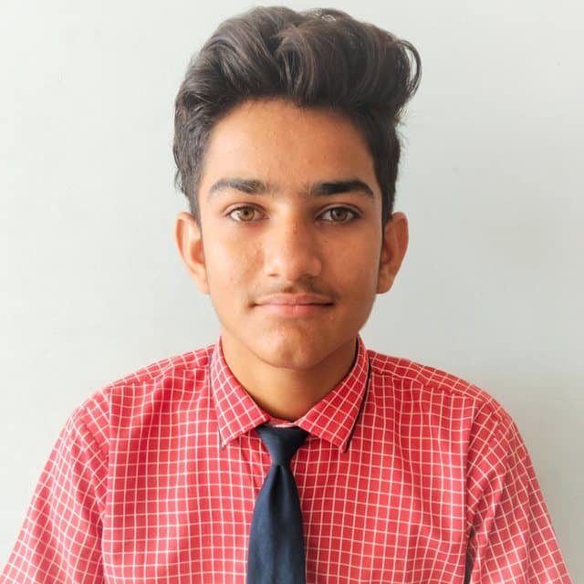 Avinash, Class X topper 96%
