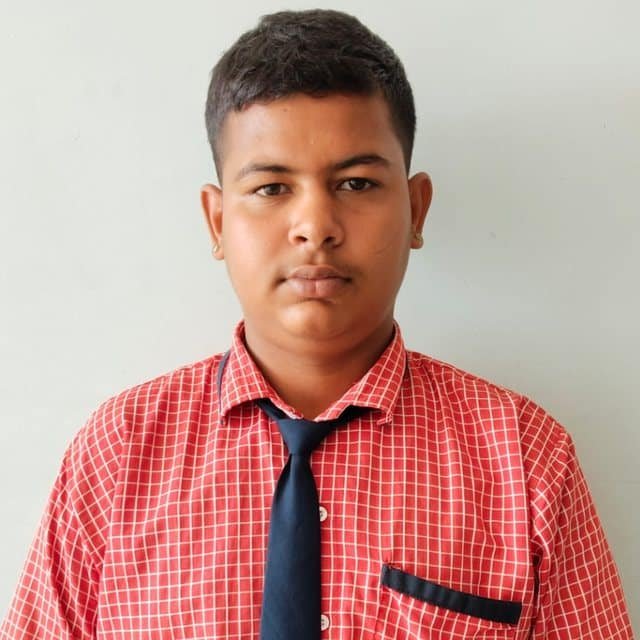 Balveer Singh, Class X topper 90.67%