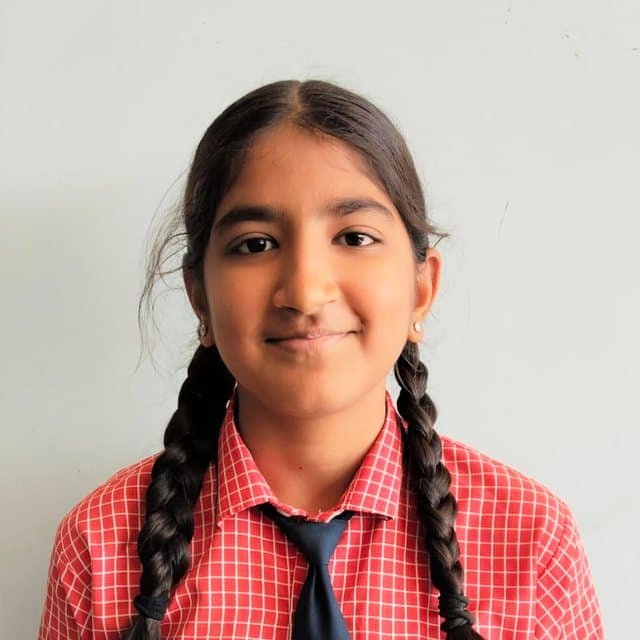 Suhana Jain, Class X topper 91%